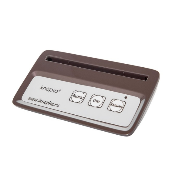 Кнопка вызова iKnopka APE130-F, Кофейный