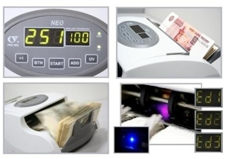 Счетчик банкнот PRO 40U NEO
